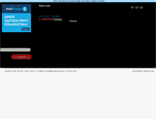 Tablet Screenshot of holiday-travel.lt
